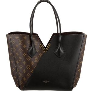 Louis Vuitton brown Monogram kimono tote